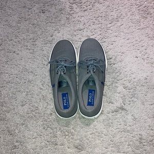 Grey polo shoes size 9
